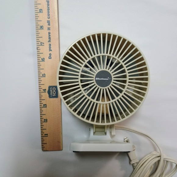 Windmere Small Desk Top Fan Mini 6 Inch Tested Works - Picture 7 of 8